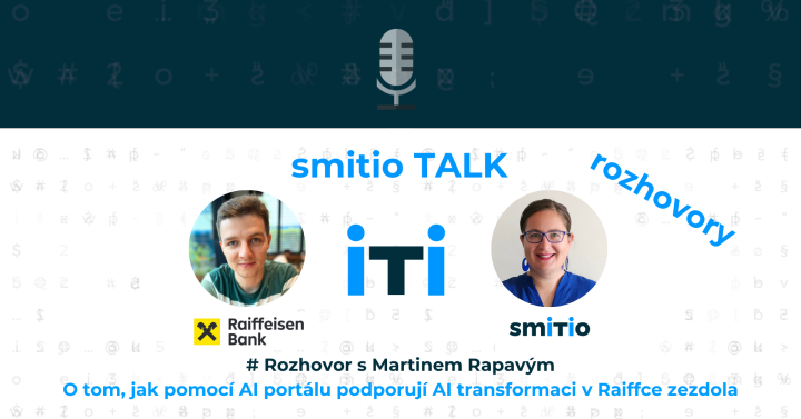S Martinem Rapavým o tom, jak pomocí AI portálu podporují AI transformaci v Raiffce zezdola.
