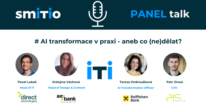 AI transformace v praxi: Co (ne)dělat, aby nezůstalo jen u slibů?
